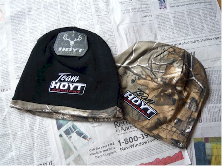 Hoyt Black/Camo Reversible Beanie